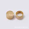 Tapa de Grano de Madera de 22 mm Botella de Vidrio Boca de Rosca Tubo Botella Sub-Botella de Tinta Botella de Empaque de Madera de Áloe Pequeña Botella de Cápsula para Pastillas