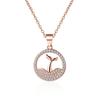 Colar Cauda de Sereia Moda Coreana Corrente para Clavícula de Sereia ins Corrente Curta Simples com Diamante para Menina da Floresta