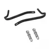 Acessórios modificados para motocicleta off-road protetor de guidão arco anticolisão padrão de trefilagem de liga de alumínio anti-queda resistente ao desgaste universal