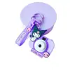 Llavero de Cámara Luminosa de Proyección Original Sanrio Colgante para Bolso Divertido Colgante para Mochila Escolar Juguetes para Niños Venta al por Mayor