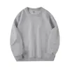 Sudadera de cuello redondo oversized de moda para exportación, suéter holgado de talla grande para hombre, sudadera de cuello redondo transfronteriza con diseño estampado