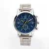 Negocio nuevo comercio exterior reloj de pulsera de acero para hombre tendencia de moda reloj de pulsera de acero venta al por mayor