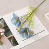 Serie de Colores Suaves de 2 Tulipanes Artificiales de Seda para Arreglos Florales de Jarrón de Escritorio, Decoraciones de Techo para Bodas y Ramilletes de Flores Artificiales Falsas