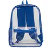 Chegada Nova 2026 Amazon Mochila Transparente de PVC Moda Versátil Mochila Escolar para Estudante Mochila Transparente de Gelatina