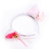 Orejas de gato de dibujos animados japoneses con diadema de campana cos maid Lolita accesorios para el cabello de hermana suave suministro en stock