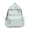 Mochila nueva y elegante de alta capacidad con un diseño dulce y artístico, mochila linda de mariposa para estudiantes de secundaria, mochila escolar ligera