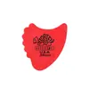 Púa Dunlop 414R Jazz Speed Púa de Guitarra con Forma de Tortuga Helada Antideslizante para Rasgueo