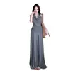 Conjunto de estilo fresco y relajado transfronterizo para mujer, cuello halter de verano, hombros descubiertos, espalda descubierta, pantalones de tirantes, pantalones casuales de pierna ancha