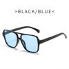 Nuevas Gafas de Sol Aviador de Doble Puente Transfronterizas Europeas y Americanas para Hombres y Mujeres, Estilo Ins Retro Gafas de Sol UV400