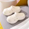 Zuecos de Exterior Qidashun para Mujer, Sandalias de Tacón Alto para Niñas, Zapatos de Playa, Zapatos de Jardín DIY de Verano