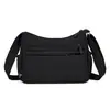 Mochila Casual Simples de Grande Capacidade Leve de Ombro Único Nova Versátil Simples para Ir ao Trabalho Multicompartimentos Bolsa Transversal Casual Feminina