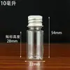 10ml60ml120ml Garrafa Plástica Tampa Metálica de Alumínio Bico Fino Frasco Dosador Tinta Shampoo Garrafa Vazia Frasco Dosador