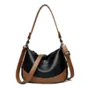 Bolsas Femininas da Moda 2026 Novo Estilo Bolsa Tiracolo de Textura Macia Bolsa Transversal Casual para Meia-Idade Bolsa de Ombro de Grande Capacidade