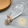 Lanyard de Pedrería de Lujo para Teléfono Móvil Cadena Corta para Teléfono Móvil Colgante de Cadena para Bolso Correa Colgante para Bolso Cuerda para Teléfono Móvil