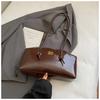 Bolsa Pequena de Luxo para Mulheres, Versátil Modelo Novo 2026, Tendência Este Ano, Bolsa de Ombro em Couro Óleo Cera, Bolsa de Braço