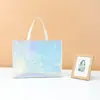Bolsas Cosidas No Tejidas, Bolsas Ecológicas Engrosadas Personalizadas, Bolsas de Compras de Ropa Reciclables, Bolsos de Mano Portátiles de Alta Gama