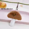 Colgante de muñeco de peluche con forma de comida de dibujos animados creativos para niña, llavero a juego, colgante de mochila, muñeco pequeño decorativo al por mayor