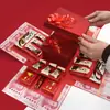 Caja Sorpresa Explosiva de Celebridad de Internet Caja de Regalo de Cumpleaños Caja de Dinero Falso para Suegros Mayores, Novio, Niños Regalos Creativos