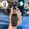 Adecuado para carcasa de llave Hongqi H7 EHS3EQM5 decoración de coche MÁS cubierta protectora para llave de coche Hongqi LS7