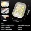 Linterna frontal LED popular transfronteriza, mini linterna frontal para correr, luz para correr al aire libre de noche, recargable, linterna portátil montada en la cabeza