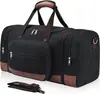 Bolsa de Lona Expandible Impermeable para Viaje de Gran Capacidad, Duradera Resistente al Desgarro, Adecuada para Uso en Gimnasio y Viajes