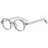 Gafas para miopía de mujer con graduación radiación de rayo azul anti-marco grande liso adelgazante de cara marco de gafas pequeño retro ZN3664