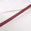 Cuerda de cuero trenzada de cuero PU cuero más hilo cuerda redonda trenzada llavero de cuerda de cuero cuerda de cuero cuerda trenzada de cuero al por mayor