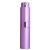 Botella de perfume giratoria de 8 ml, botella de perfume portátil, revestimiento de vidrio, tubo de lápiz labial, botella de spray cosmético, botella vacía