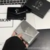 Bolsa para Monedas de Cuero Tridimensional con Forma de Cruz, de Marca de Moda de Gama Alta, con Múltiples Ranuras para Tarjetas, Portadocumentos, Portatarjetas Plegable Estilo Acordeón, Bolsa de Almacenamiento