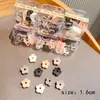 Pinzas para el pelo mini en caja, pinzas marrones, pinzas para el pelo para mechones sueltos, pinzas laterales, accesorios para el pelo de niña, pinzas para el pelo infantiles