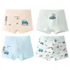 Ropa Interior para Niños Seda de Hielo Verano Calzoncillos tipo bóxer para Niños Malla Antibacteriana Delgados Grandes y Pequeños Calzoncillos tipo bóxer para Niños Bebé Niño