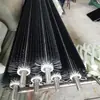 Fábrica de accesorios para equipos de rodillo cepillo máquina de cribado de arena con rodillo rodillo cepillo alambre de nylon tapón hueco redondo eliminación de polvo pulido