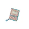 59266 Estilo Coreano Hecho a Mano Acolchado Carpeta Portátil Mini Cuaderno Almacenamiento Cubierta de Cuaderno Reemplazo Cuaderno Pequeño