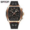 Transmisión en Vivo de Comercio Electrónico Reloj Electrónico de Gran Venta Reloj Digital Multifuncional Moderno Reloj Deportivo de Silicona Impermeable Despertador Reloj para Hombre