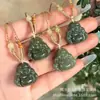 Colgante de Jade Natural Hetian de Xinjiang de Paz y Seguridad para Hombres y Mujeres, Colgante de Jade de Buda Guanyin, Venta al por Mayor en Transmisión en Vivo en Stock