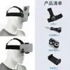 Abrazadera Engrosada de Alta Resistencia para Luces de Bicicleta, Soporte para Palo Selfie de Motocicleta, Abrazadera para Linterna, Cardán Fijo de Doble Cabezal