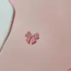 Corazón Plateado Lazo Cinco Estrellas Accesorios de Joyería DIY Funda de Teléfono Zapatos con Agujeros Pasador Material Parche Decorativo para Bolsa