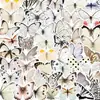 50 Pegatinas de Graffiti de Mariposas Coloridas y Suaves para Decorar Cuaderno Equipaje DIY Pegatinas Impermeables Transfronterizas