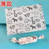 Embalagem fina para assar embalagem de nougat embalagem de papel papel manteiga papel para doces papel para doces 100 preço
