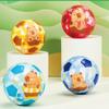 Mini Baloncesto de Goma 6cm Juguetes Hueco Sin Inflar Venta al por Mayor Equipo de Entrenamiento Pelota para Niños Soporte para Pelota Marco para Pelota Pelota Educativa