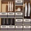 Caja de Almacenamiento para Dormitorio Ropa Íntima Compartimento de Almacenamiento Organizador Artefacto No Tejido Caja de Almacenamiento de Ropa Organizador Escritorio