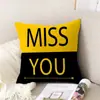 Almohada con logo personalizado a mapa promoción empresarial personalizada actividades regalo diy funda de almohada creativa exclusiva venta al por mayor