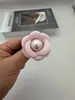Broche Elegante Retro de Imitación Lana Perla Camelia DIY Hecho a Mano Versátil Accesorios para Ropa Accesorios Ramillete