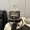 Mochila Nova Fofa de Bolinhas com Renda para Mulheres Moda Tendência Casual Bolsa de Mão com Laço Mochila