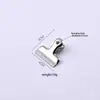 Clips Selladores de Cocina Color Acero Inoxidable Pintado en Spray Dorado, Clips para Bolsas de Snacks, Clips para Carpetas de Archivos, Clips Selladores, Pinzas para la Ropa