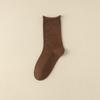 Nuevos Calcetines Yuezi de Primavera y Verano Anti-pilling Calcetines de Caña Media Casual Sueltos Calcetines de Apilamiento Calcetines de Algodón Calcetines de Ojo a Mano