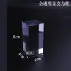Colunas Quadradas de Cristal Transparente Acrílico Placa de Vidro para Joias Acessórios Decorativos Base de Produto Adereços para Fotografia