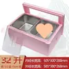 Caja Enfriadora con Tapa Transparente para Exhibición, Uso Comercial, Específicamente para Tiramisú, Caja Refrigerante para Pastel de Postre, Apilable y con Niveles