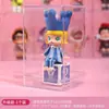 Caixa de Armazenamento Blind Box, Vitrine para Figuras, Caixa de Exibição Individual Pop Mart, Caixa à Prova de Poeira Empilhável para Brinquedos da Moda