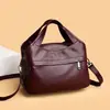 Bolso de Mujer Estilo Retro 2026 Nuevo Bolso de Mano de Moda Versátil Nicho Bolso Cruzado para Viajes al Trabajo Bolso para Madre Suegra
